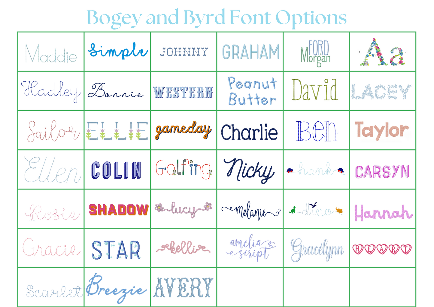 Birthday hand towel - Bogey and Byrd