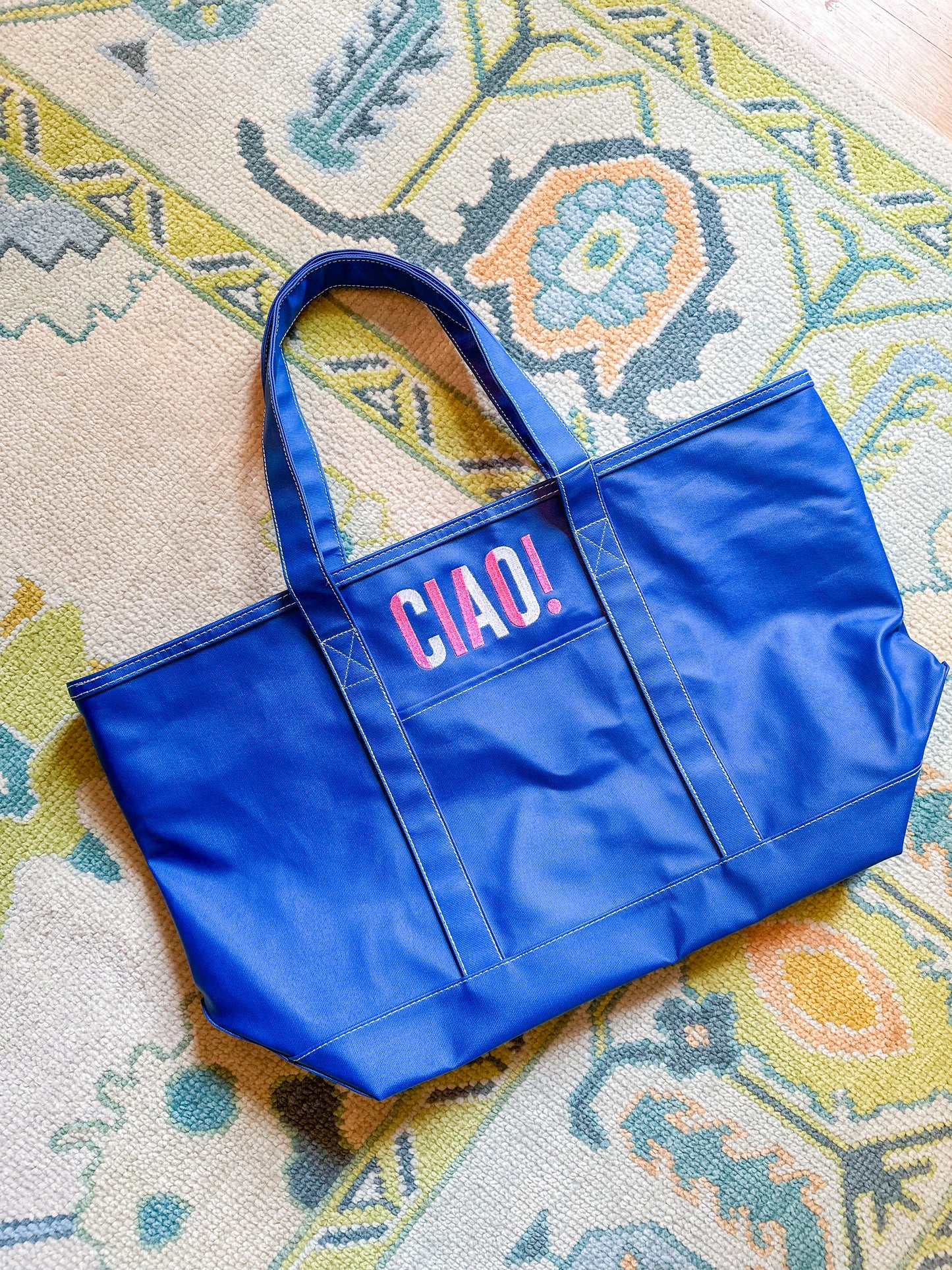 TRVL Maxi Canvas Tote - Bogey and Byrd