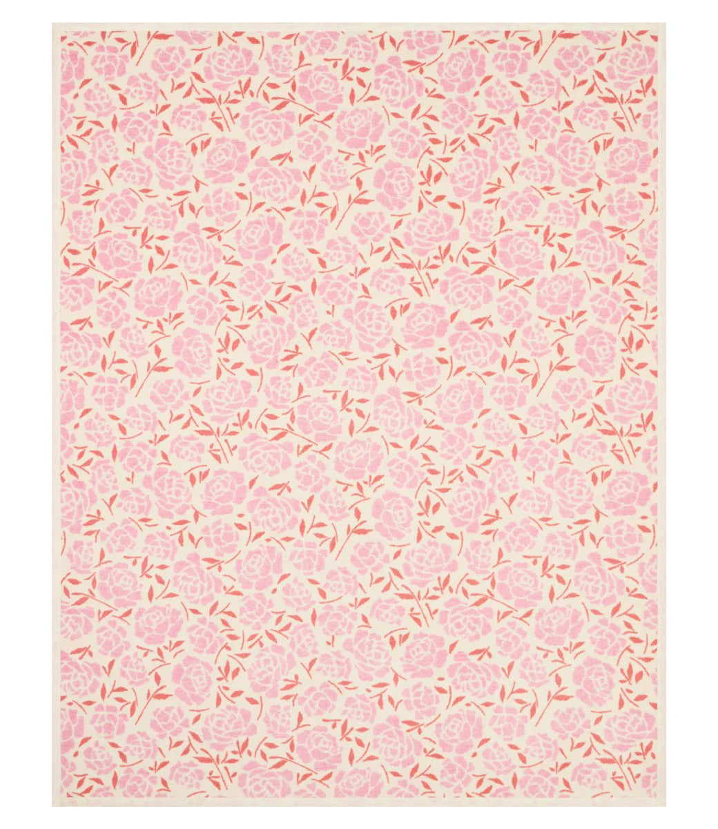 Peony Petals Blanket