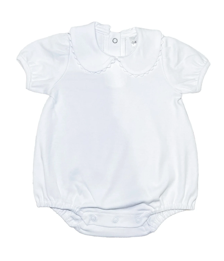 Collared Peter Pan Bubbles - Solid or ricrac trim - Bogey and Byrd