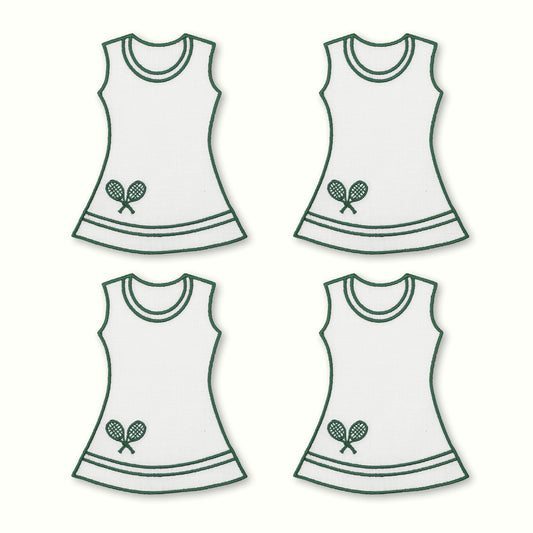 Tennis Dress Cocktail Napkins