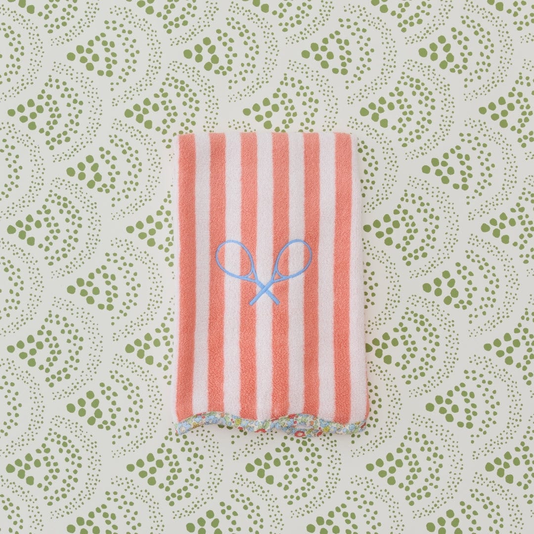 Scallop Tennis /Paddle Towel