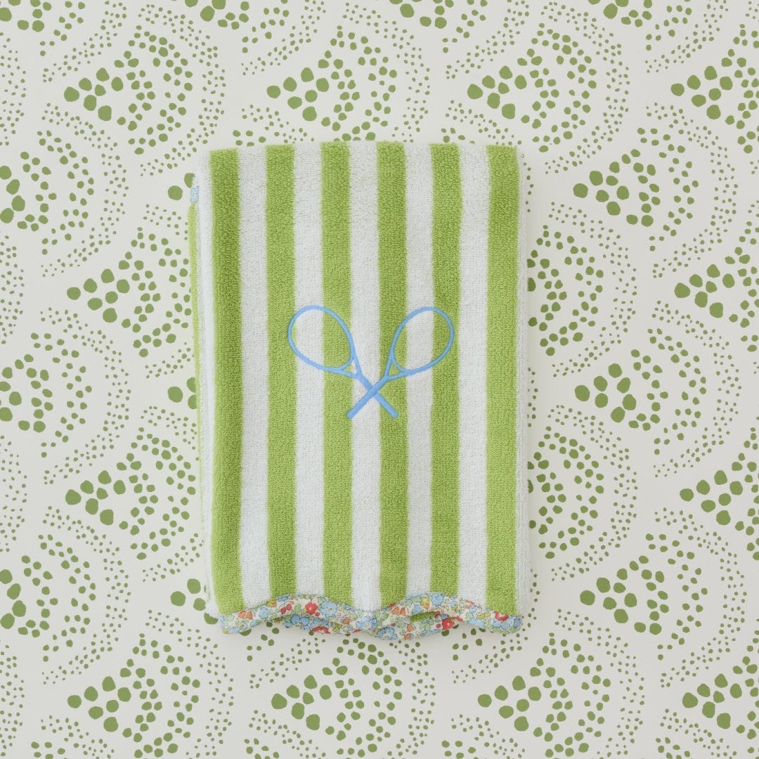 Scallop Tennis /Paddle Towel