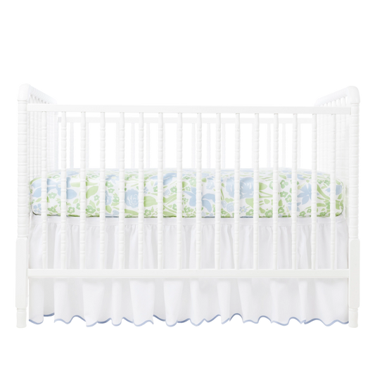 Jenny Blue Crib Sheet