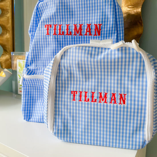 TRVL Backpacker wipeable backpack - Bogey and Byrd