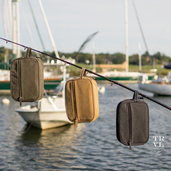 Men's Coated Canvas Dopp Kit - Bogey and Byrd