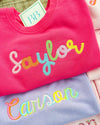Girls custom sweatshirt - Bogey and Byrd