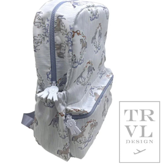 TRVL Backpacker wipeable backpack - Bogey and Byrd