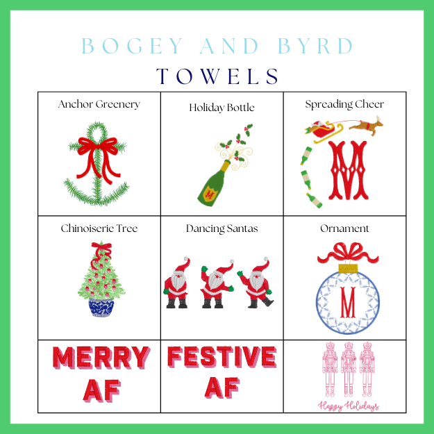 Holiday hand towels