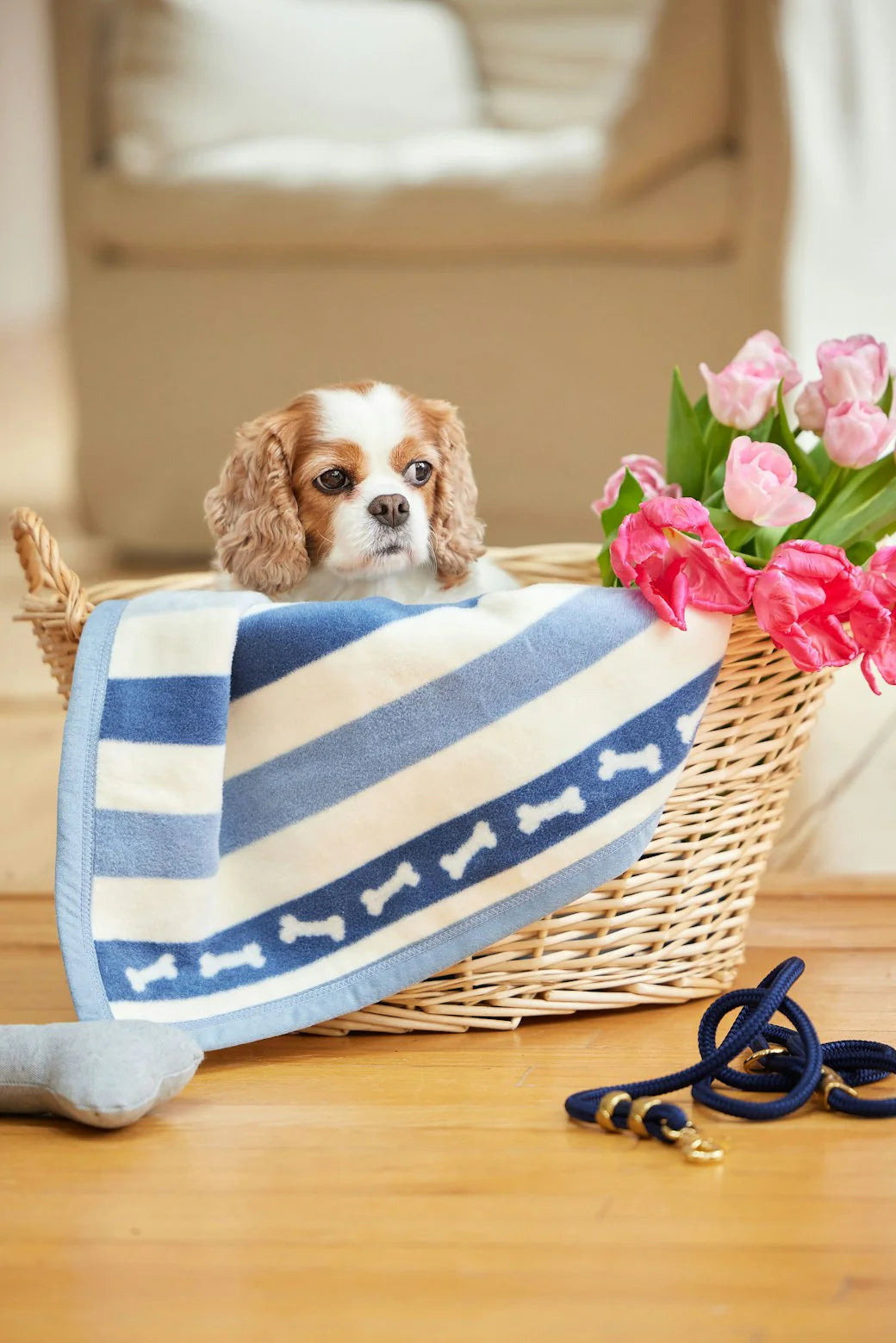 Brant Point Bones Mini Blanket