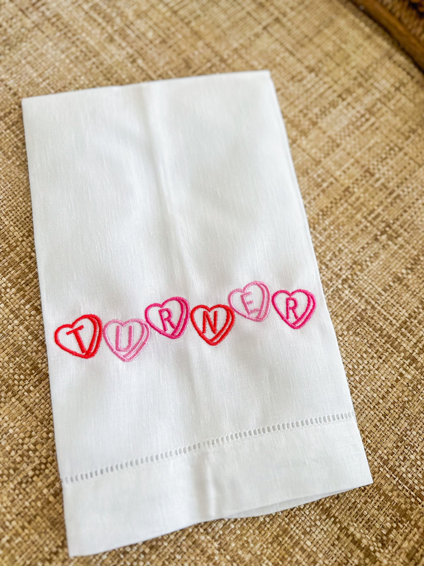 Valentine’s Day Tea-Towel