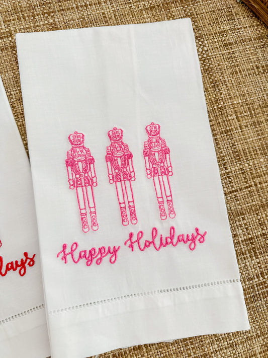 Holiday hand towels