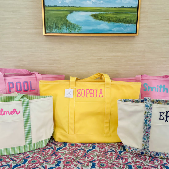 TRVL Maxi Canvas Tote - Bogey and Byrd