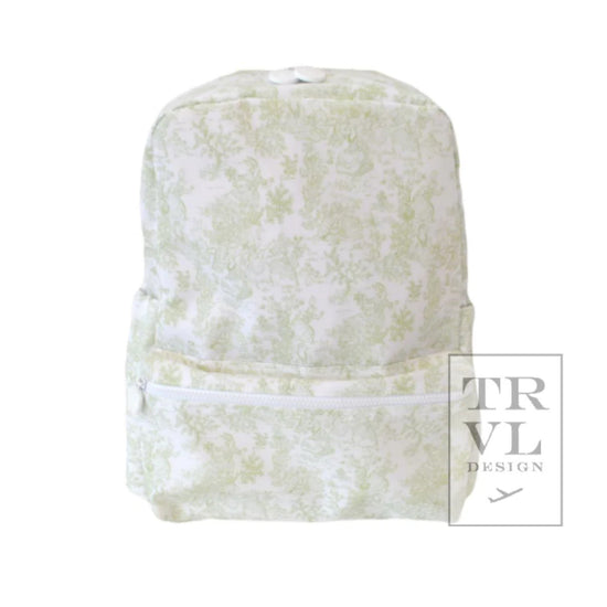 TRVL Backpacker wipeable backpack - Bogey and Byrd