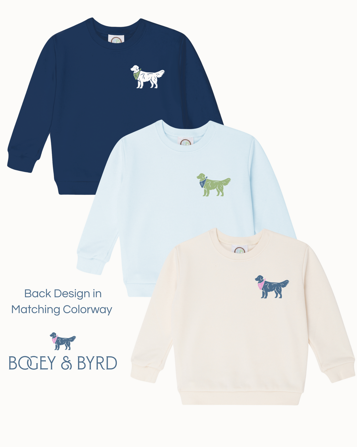 Bogey and Byrd Signature Children's Sweatshirt