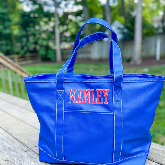 TRVL Maxi Canvas Tote - Bogey and Byrd