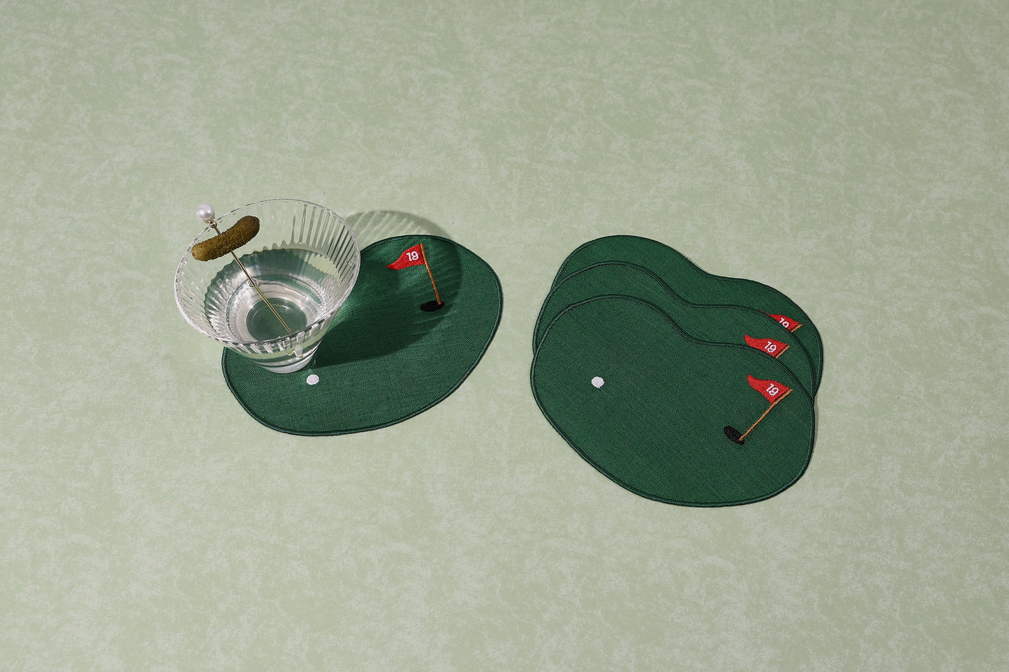 Golf Linen Cocktail Napkins