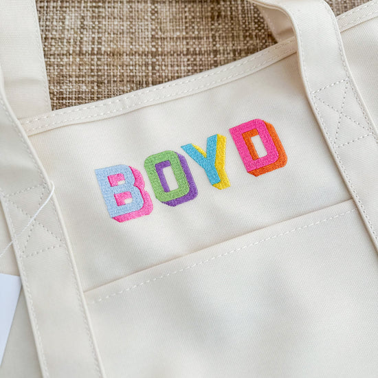 TRVL Maxi Canvas Tote - Bogey and Byrd