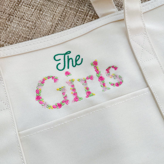 TRVL Maxi Canvas Tote - Bogey and Byrd