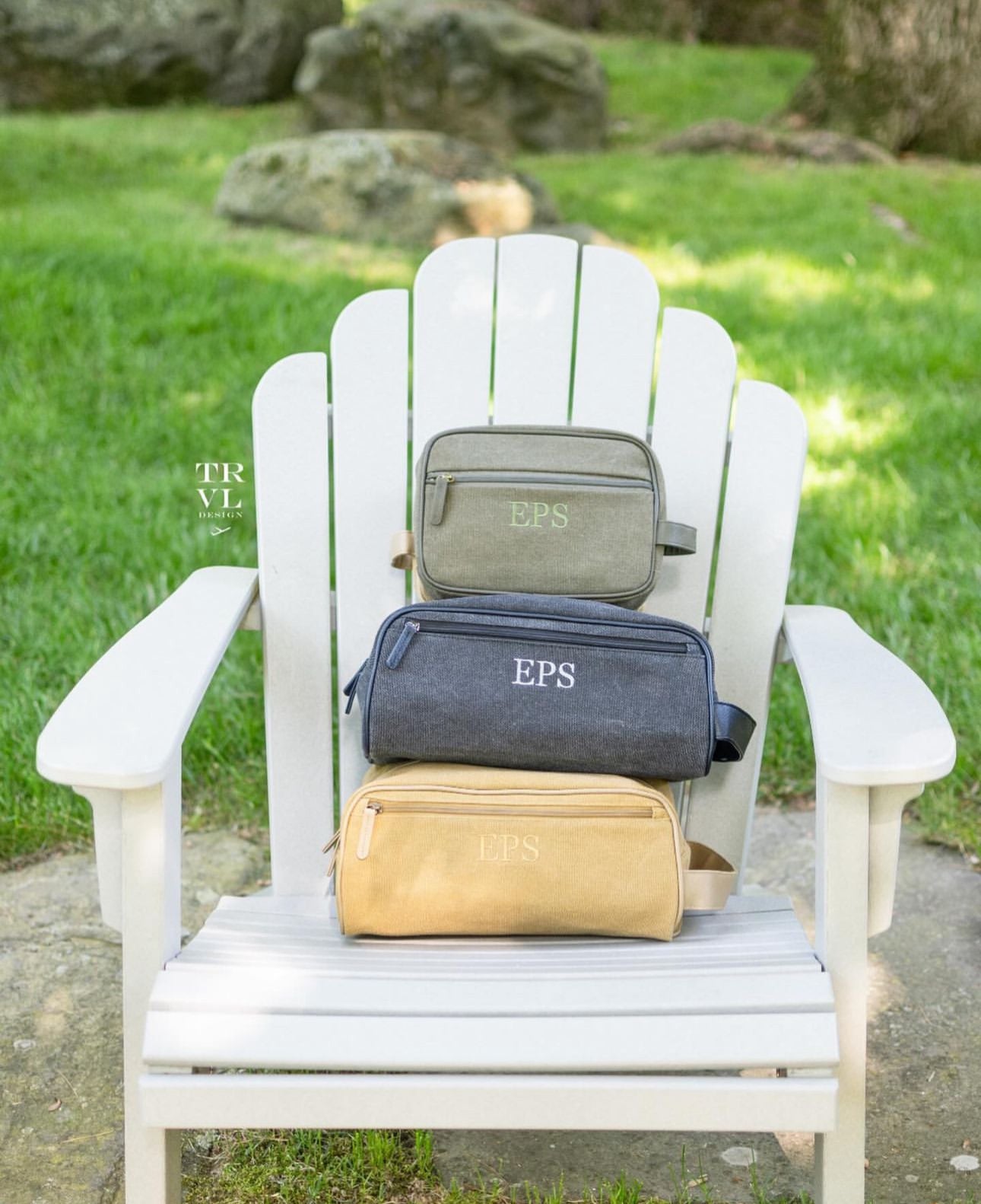 Men's Coated Canvas Dopp Kit - Bogey and Byrd