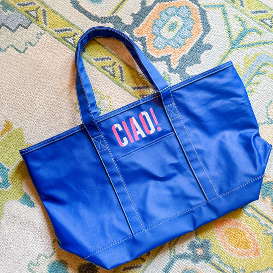 TRVL Maxi Canvas Tote - Bogey and Byrd