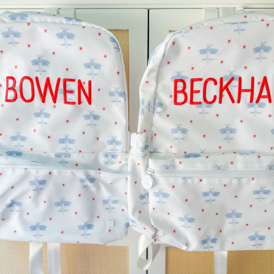 TRVL Backpacker wipeable backpack - Bogey and Byrd