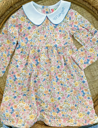 Vintage Floral Charlotte Dress - Bogey and Byrd