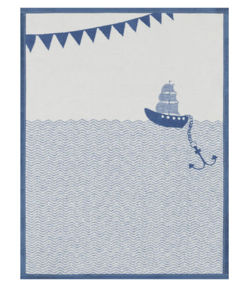 Ahoy Matey Mini Blanket
