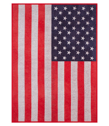 American Flag Blanket