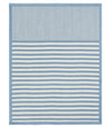 Sweet Pea Stripe Mini Blanket