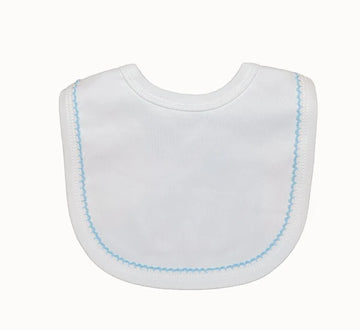 Cotton Picot Trim Bib