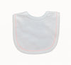 Cotton Picot Trim Bib