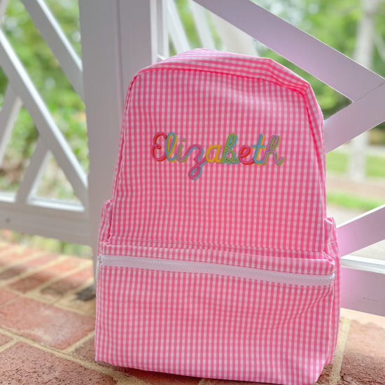 TRVL Backpacker wipeable backpack - Bogey and Byrd