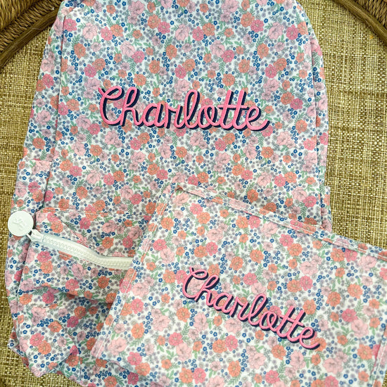 TRVL Backpacker wipeable backpack - Bogey and Byrd