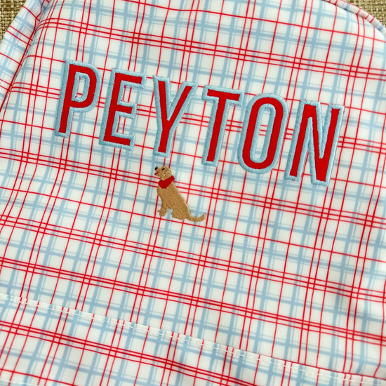 TRVL Backpacker wipeable backpack - Bogey and Byrd