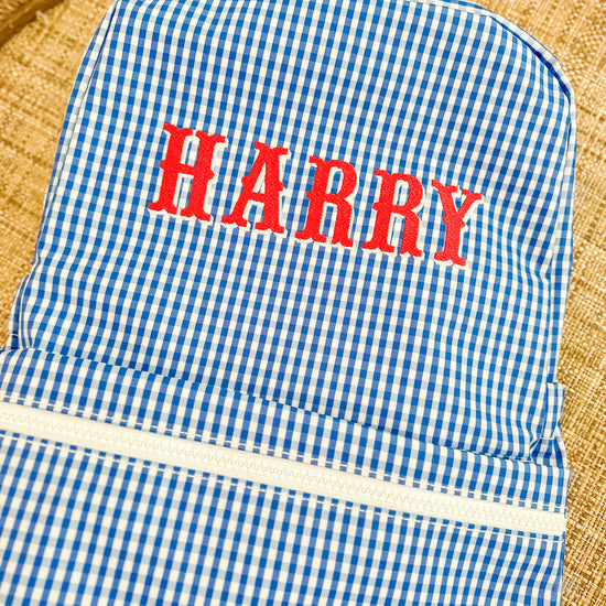 TRVL Backpacker wipeable backpack - Bogey and Byrd