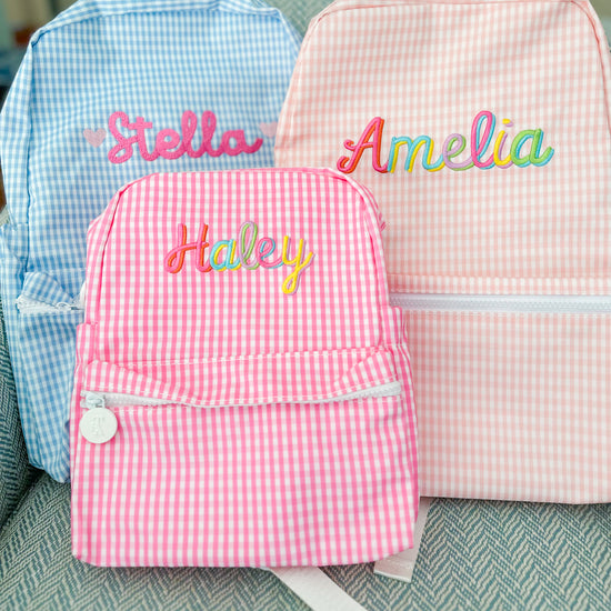 TRVL Backpacker wipeable backpack - Bogey and Byrd