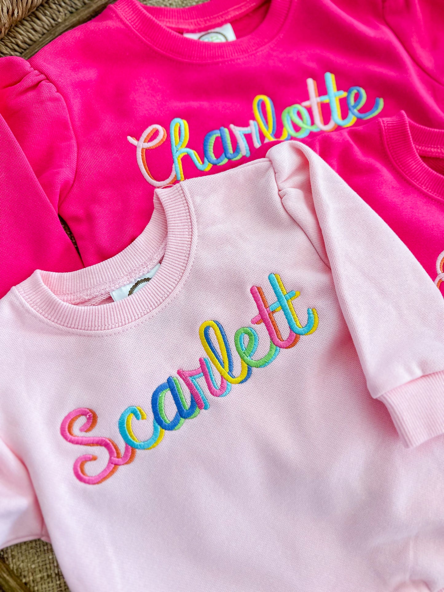 Girls custom sweatshirt