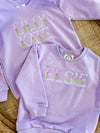 Girls custom sweatshirt - Bogey and Byrd
