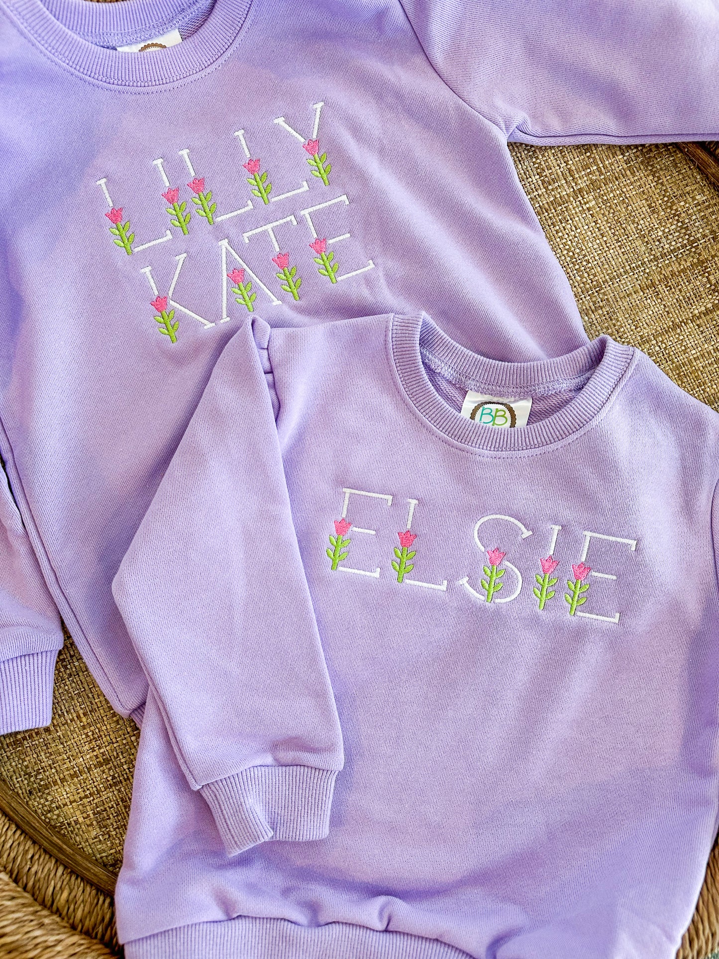 Girls custom sweatshirt