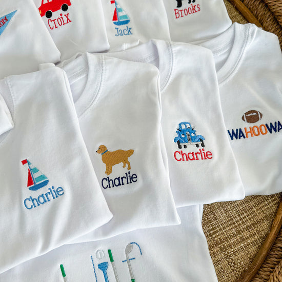 Personalized unisex t-shirt - Bogey and Byrd