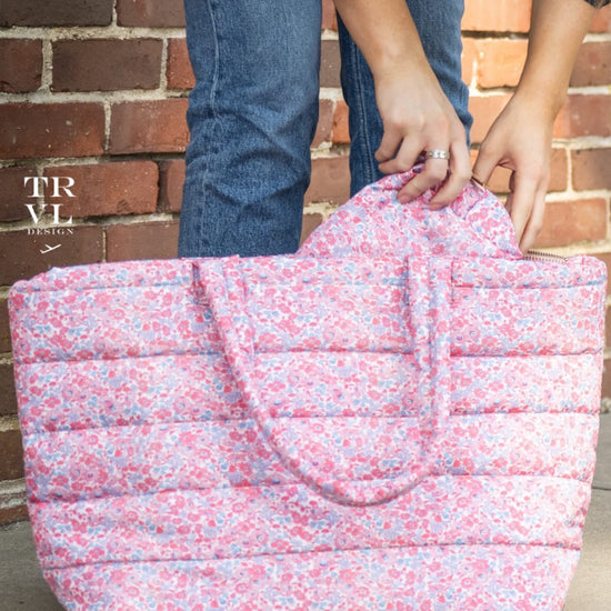 Luxe Puffer Tote - Bogey and Byrd