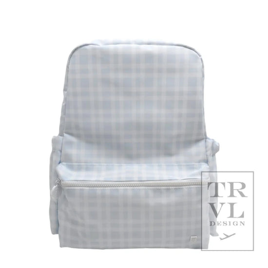 TRVL Backpacker wipeable backpack - Bogey and Byrd