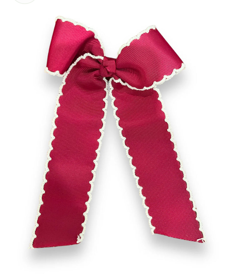 Personalized hair bow