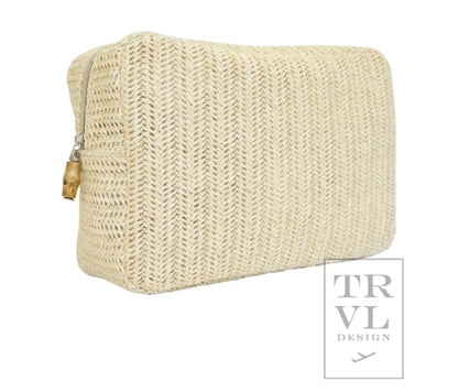 TRVL Straw Cosmetic Bag