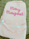 "Mary Margaret" Gingham Taffy TRVL Backpacker *Flawed!*