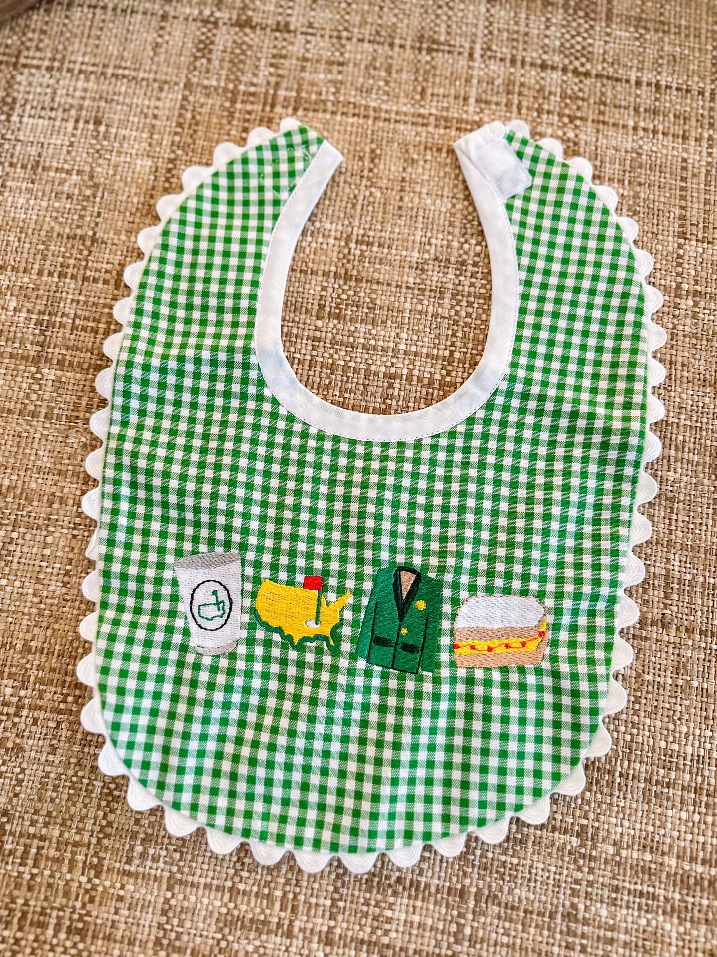 Masters Golf Inspired Bib