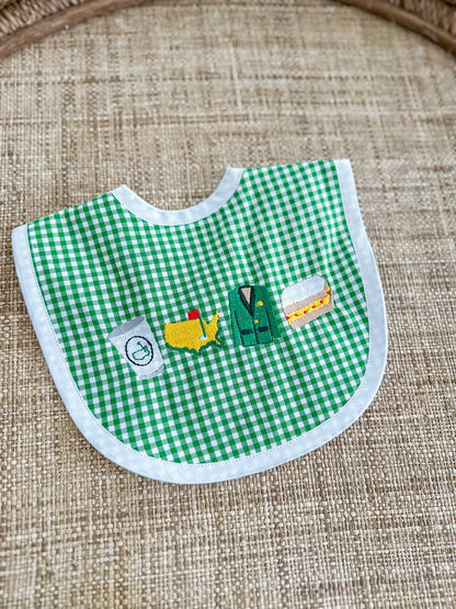 Masters Golf Inspired Bib