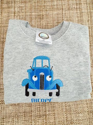 "PIERCE" gray sweatshirt 3T