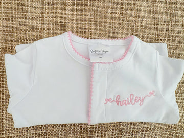 "hailey" NB footie (Copy)